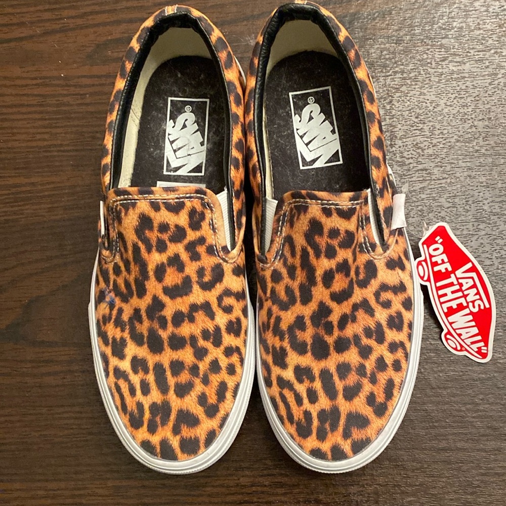 Animal print slip-on Van sneaker